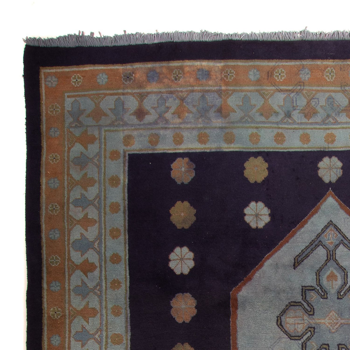 Orientteppich 325 x 245 cm - dunkelblau