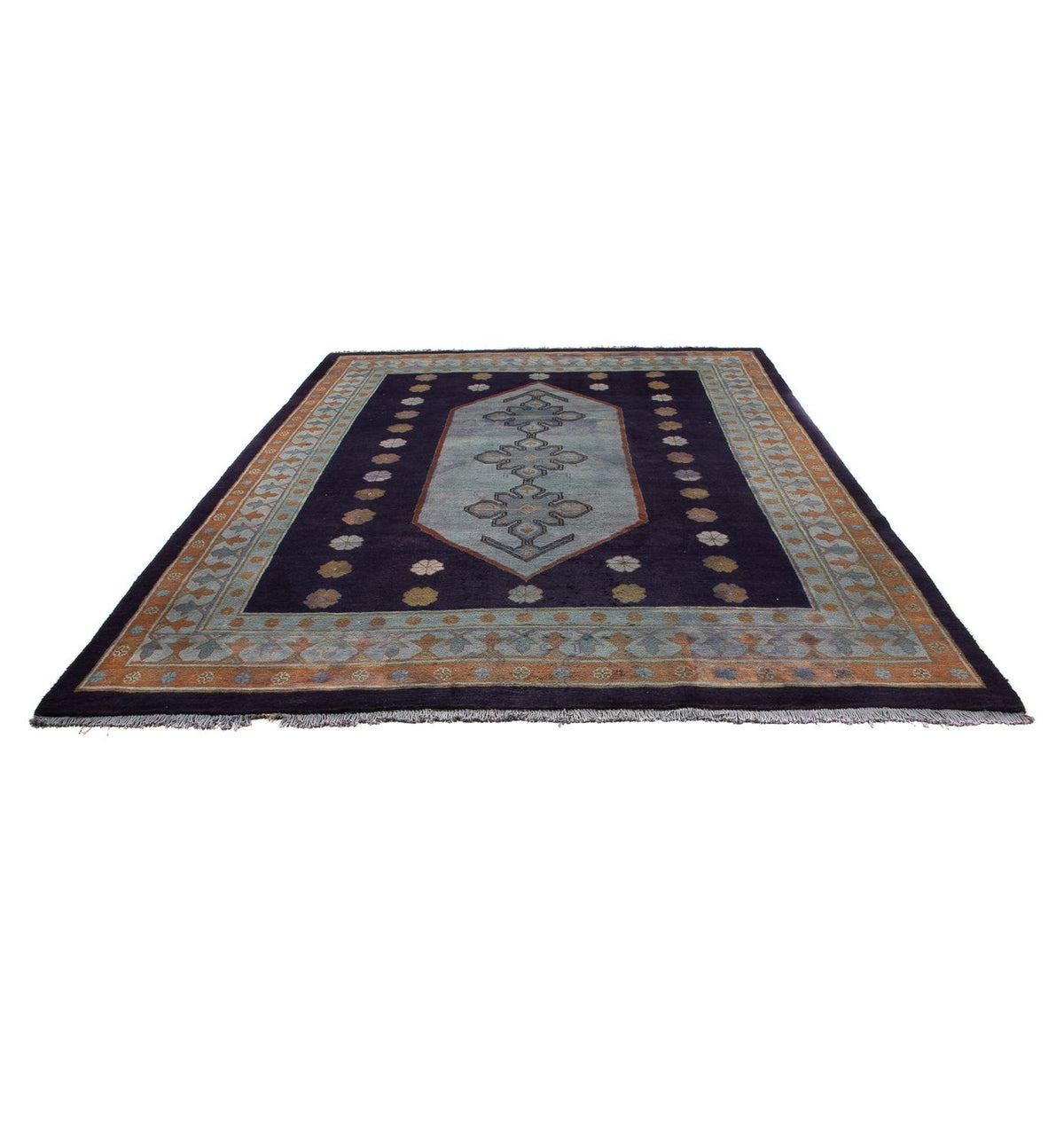 Orientteppich 325 x 245 cm - dunkelblau