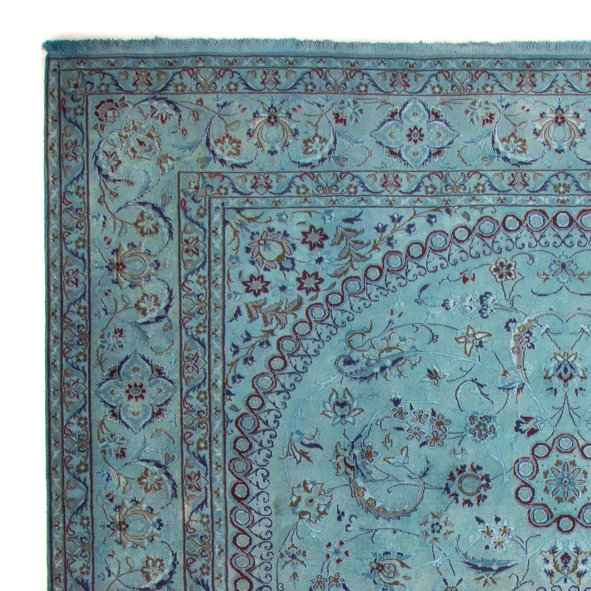 Orientteppich 350 x 250 cm - hellblau