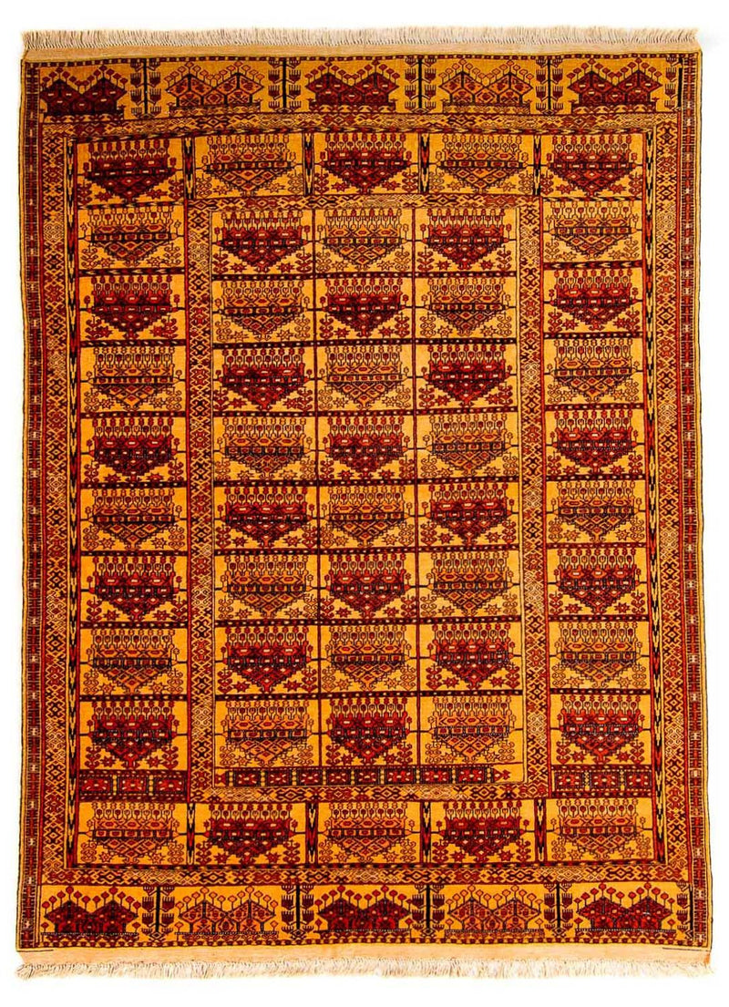 Seidenteppich - Afghan Seide 173 x 126 cm Teppichbrücke
