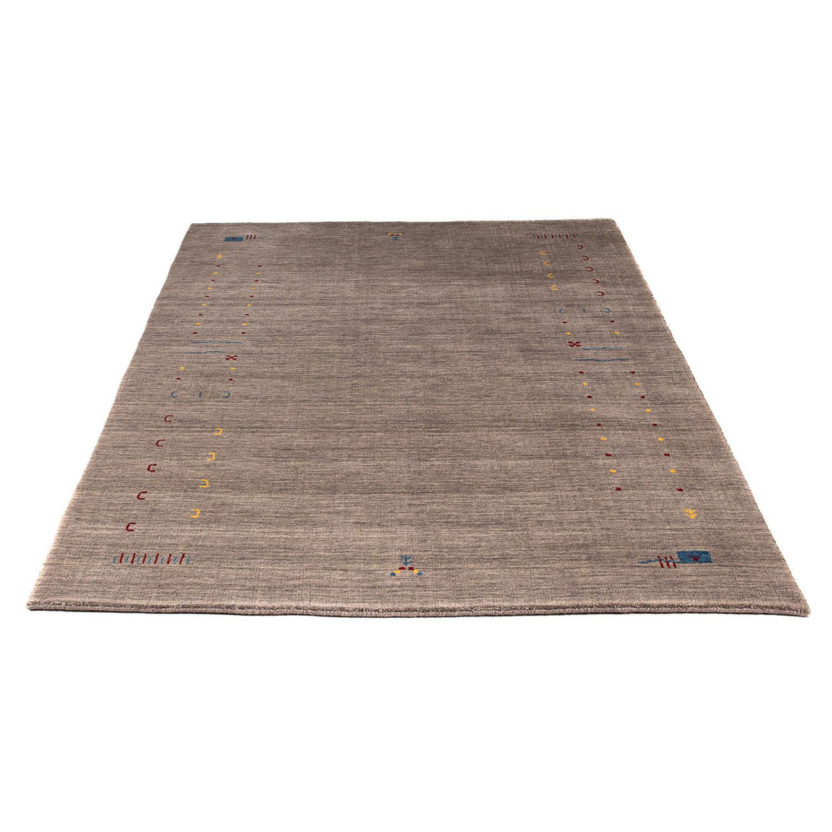 Gabbeh Teppich - Loribaft Indus 201 x 144 cm - braun