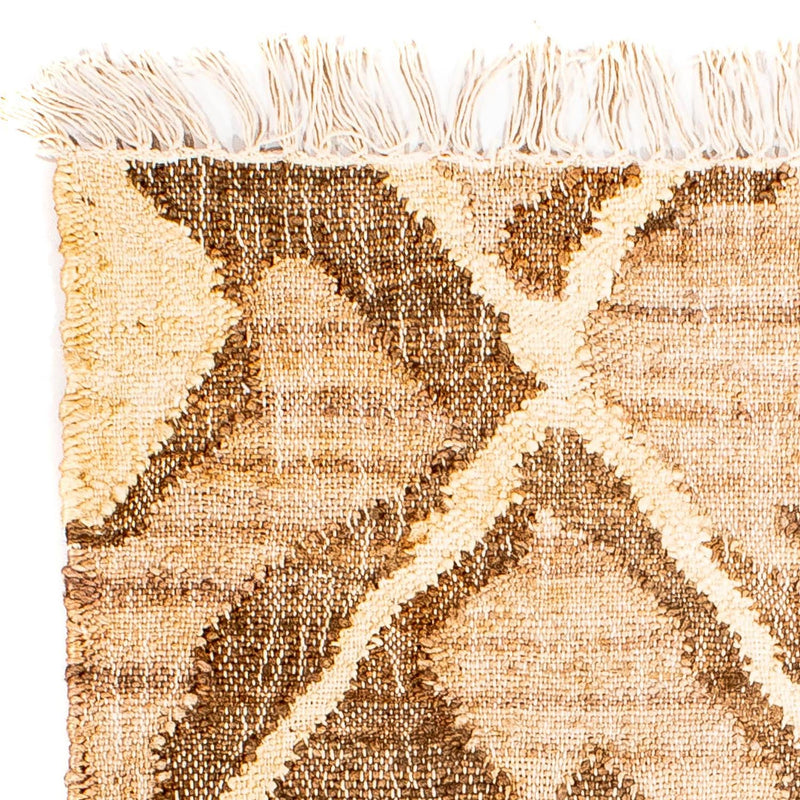 Kelim Teppich - Trendy 63 x 62 cm - hellbraun