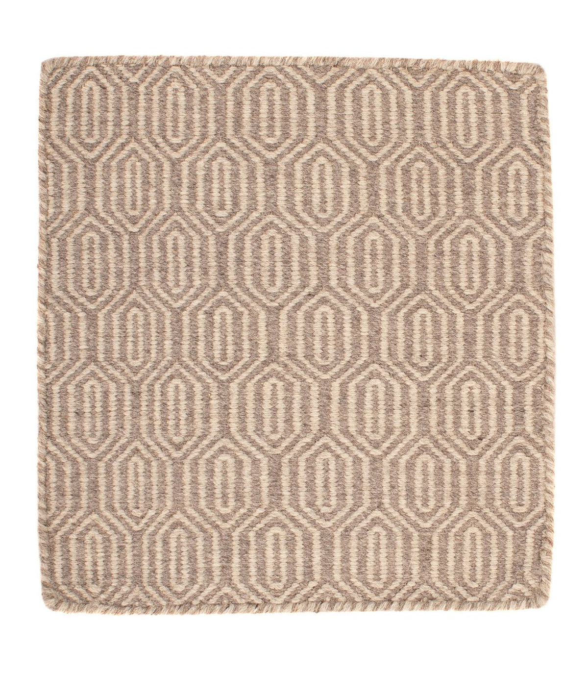 Kelim Teppich - Trendy 45 x 46 cm - hellbraun