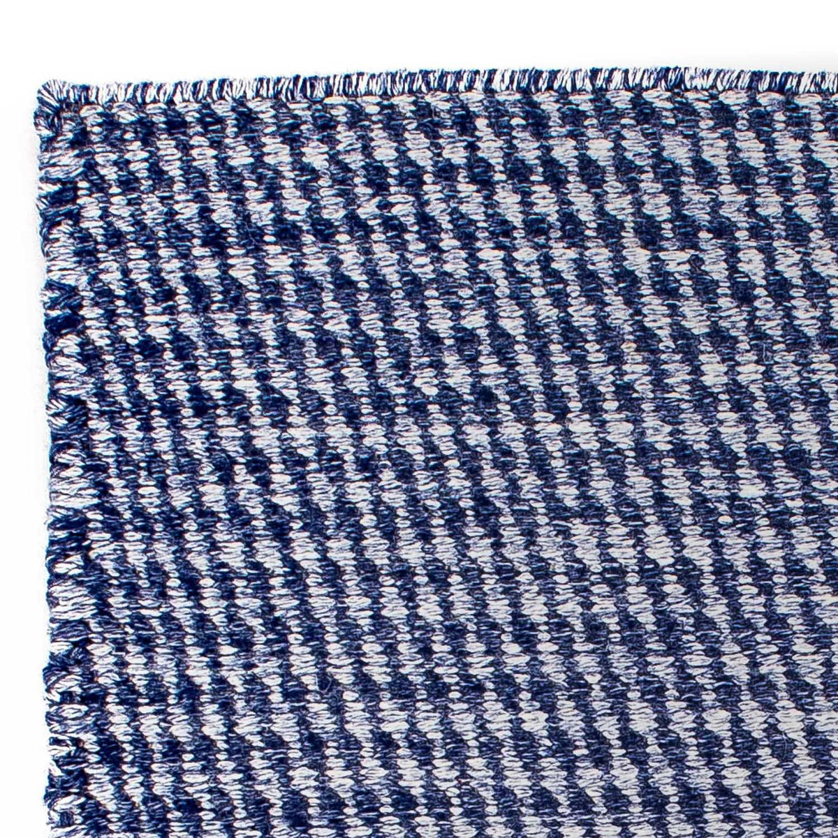 Kelim Teppich - Trendy 63 x 62 cm - dunkelblau