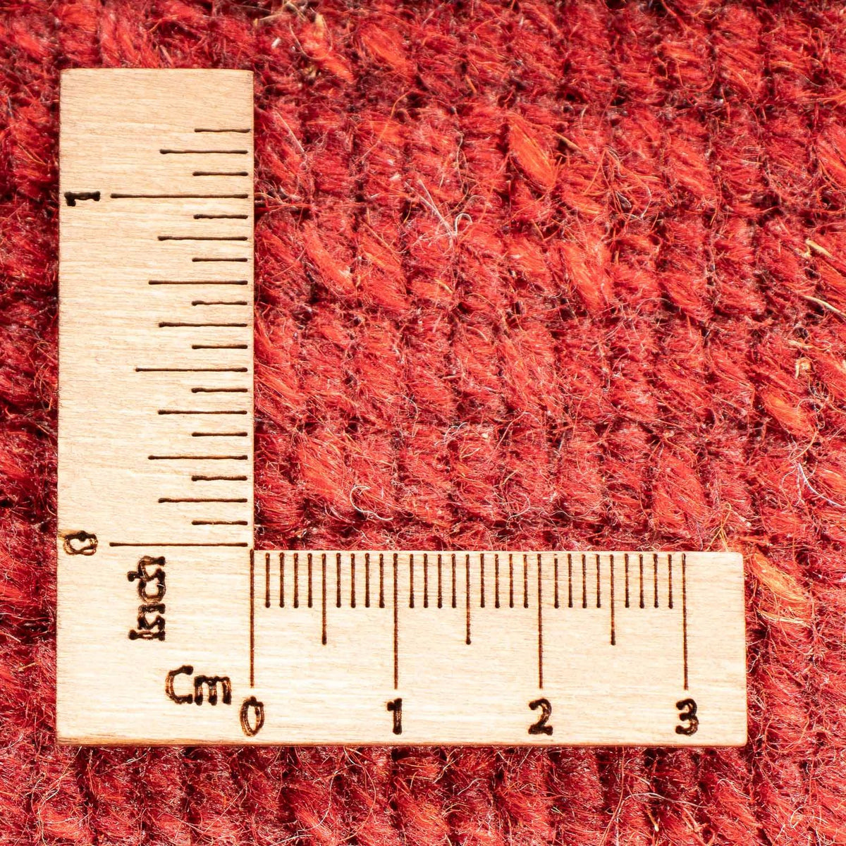 Nepal Teppich 60 x 40 cm - rot