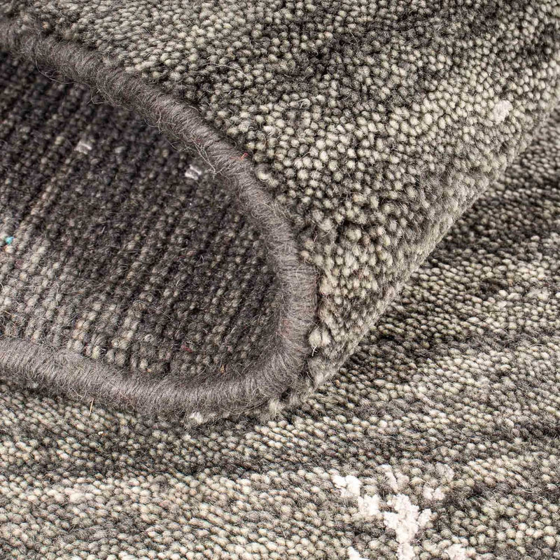 Gabbeh Teppich - Loribaft Indus 95 x 63 cm - grau