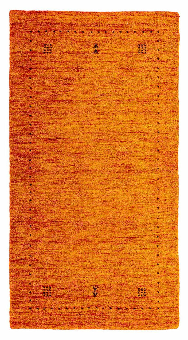 Gabbeh Teppich - Loribaft Indus 133 x 70 cm - orange