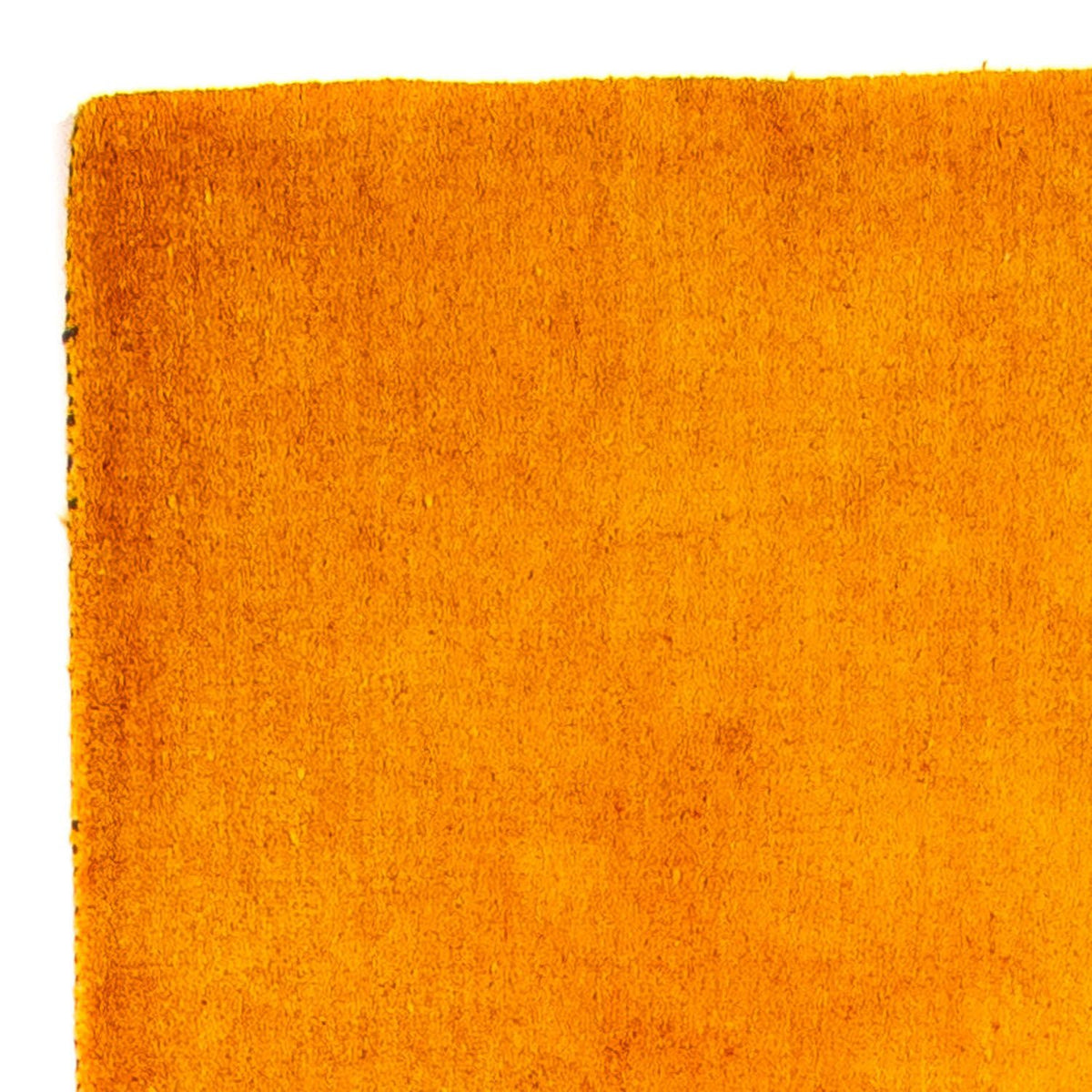 Gabbeh Teppich - Loribaft Softy 395 x 80 cm - orange