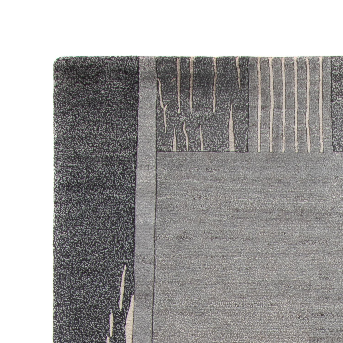 Nepal Teppich 300 x 200 cm - grau