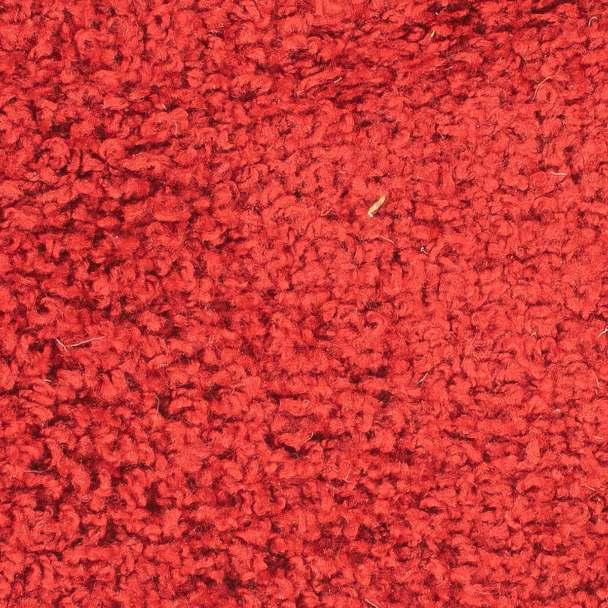 Hochflor Teppich 110 x 60 cm - rot