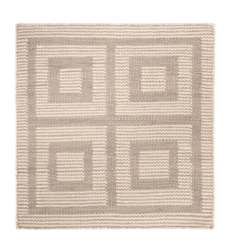 Kelim Teppich - Trendy 60 x 60 cm - beige