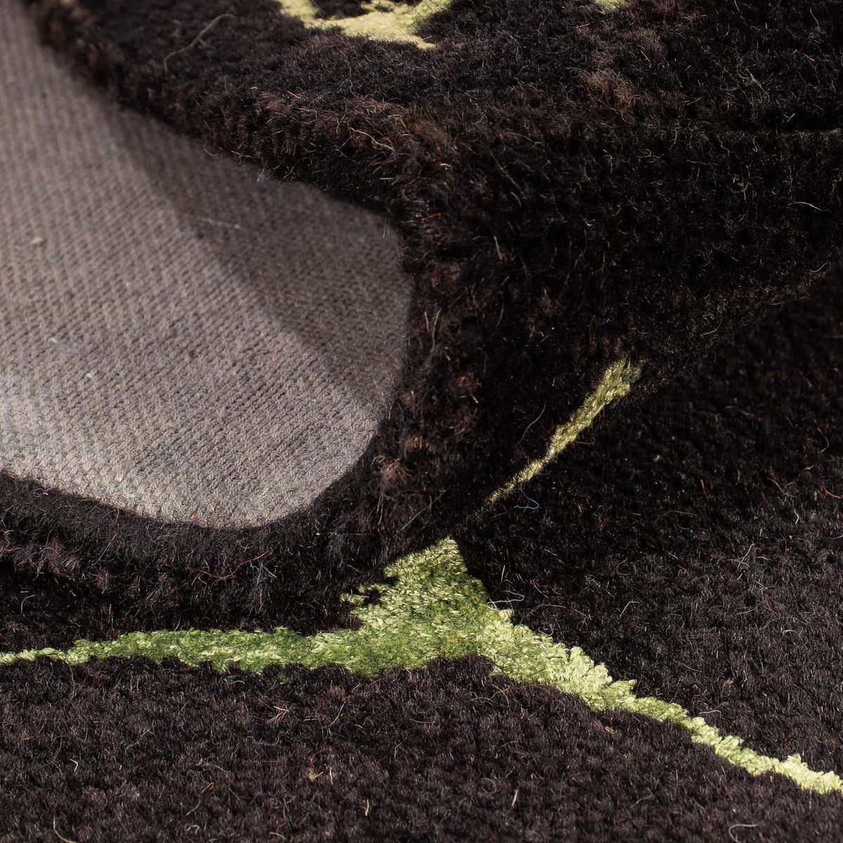 Wollteppich 240 x 147 cm Wohnzimmer Teppich