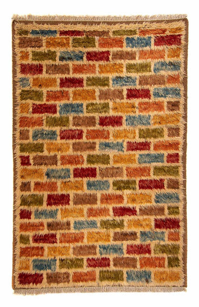 Berber Teppich 163x238cm - Wollteppich