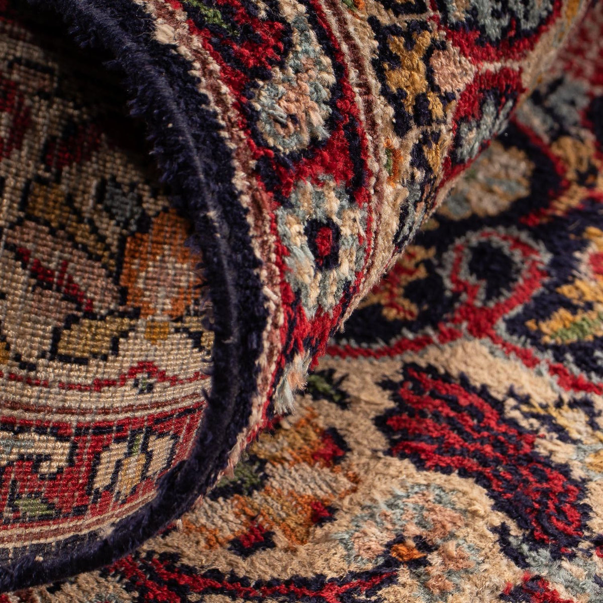 Orientteppich - Indus 123 x 81 cm - dunkelblau