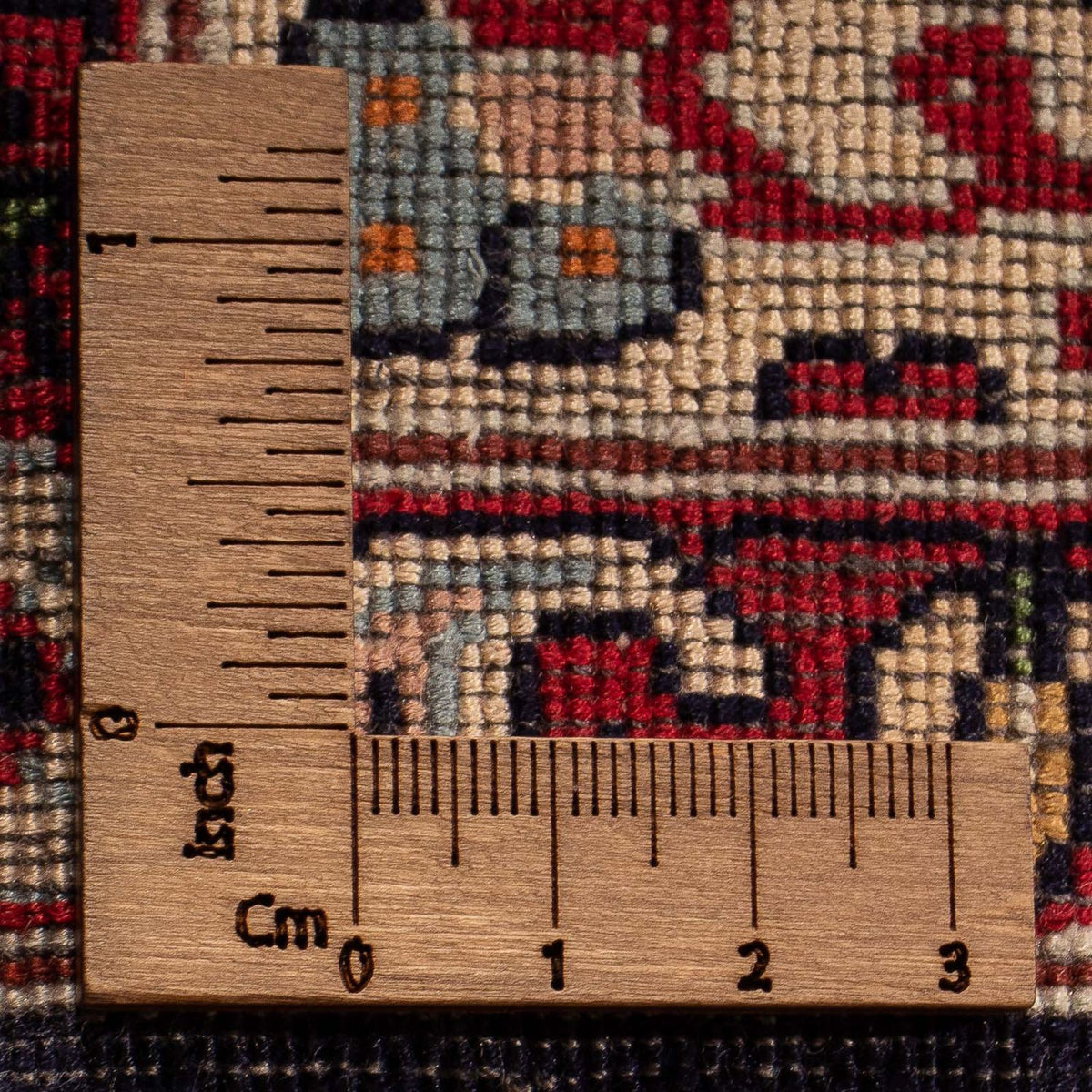 Orientteppich - Indus 123 x 81 cm - dunkelblau