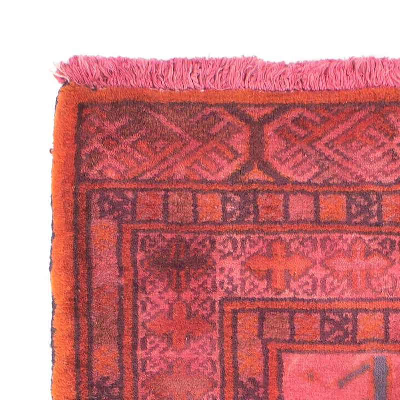 Orientteppich 86 x 63 cm - hellrot