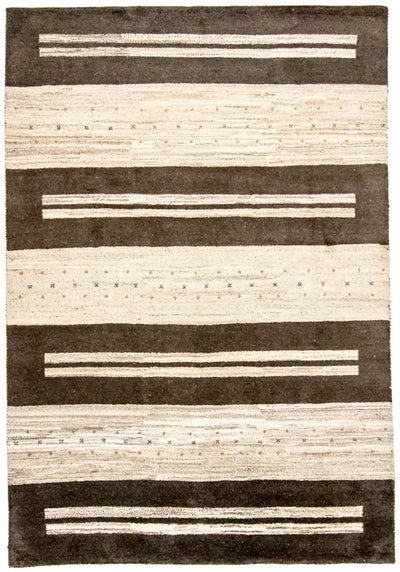 Gabbeh Teppich Indus 201x293cm - Wollteppich