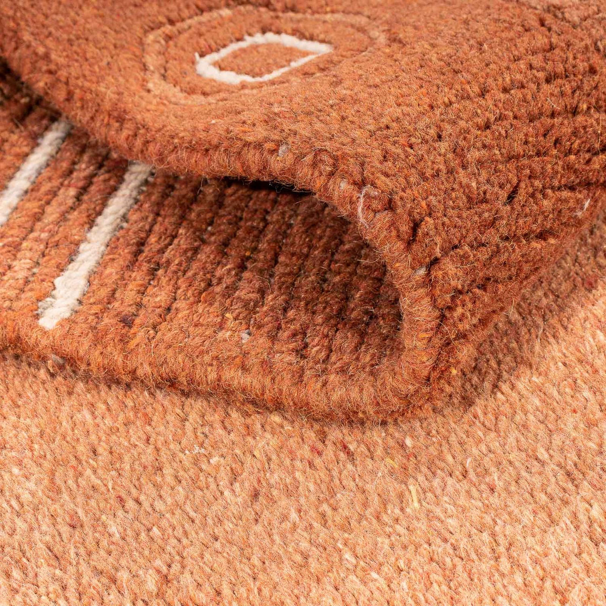 Nepal Teppich 156 x 93 cm - braun