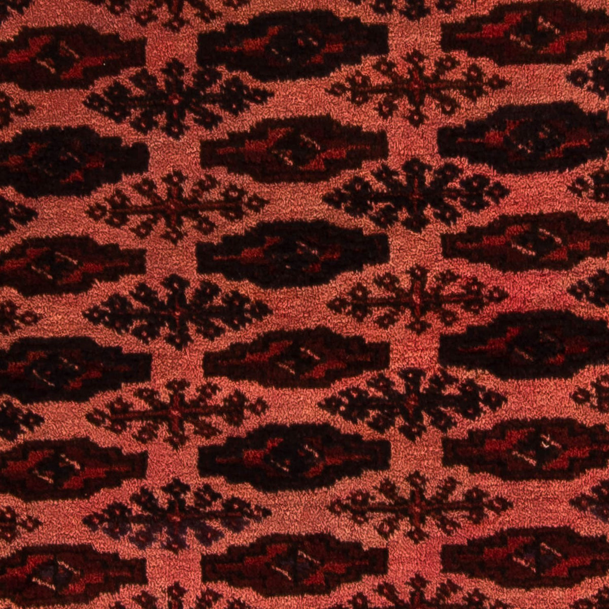 Orientteppich 150 x 103 cm - dunkelrot