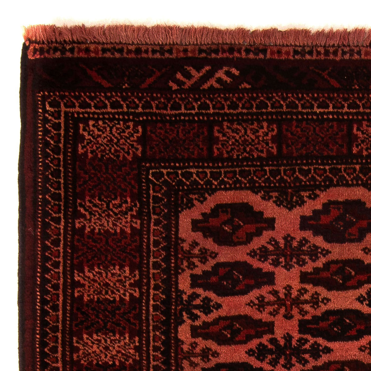 Orientteppich 150 x 103 cm - dunkelrot