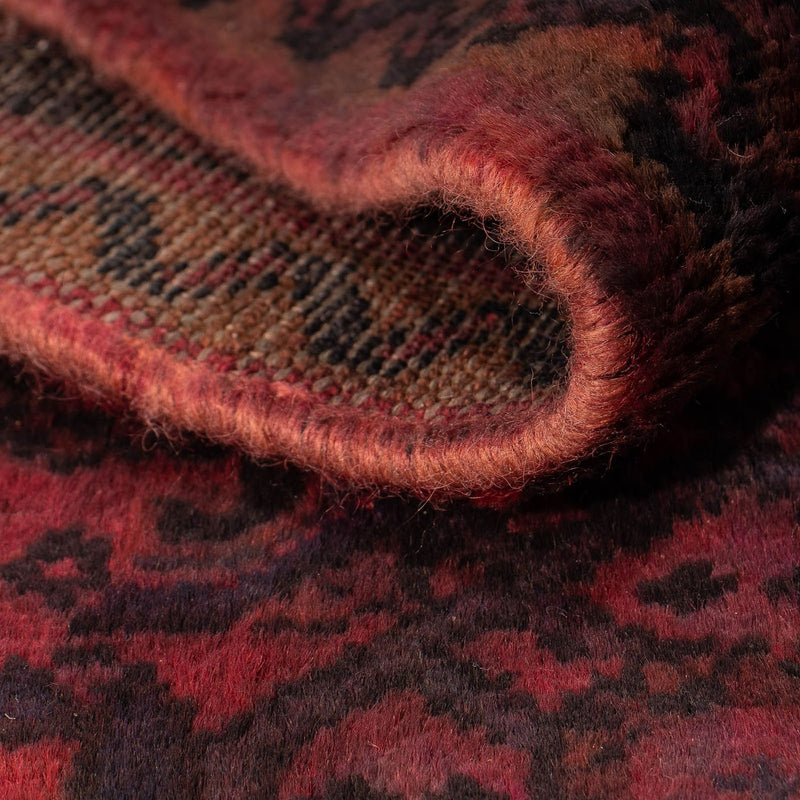 Orientteppich 160 x 98 cm - dunkelrot