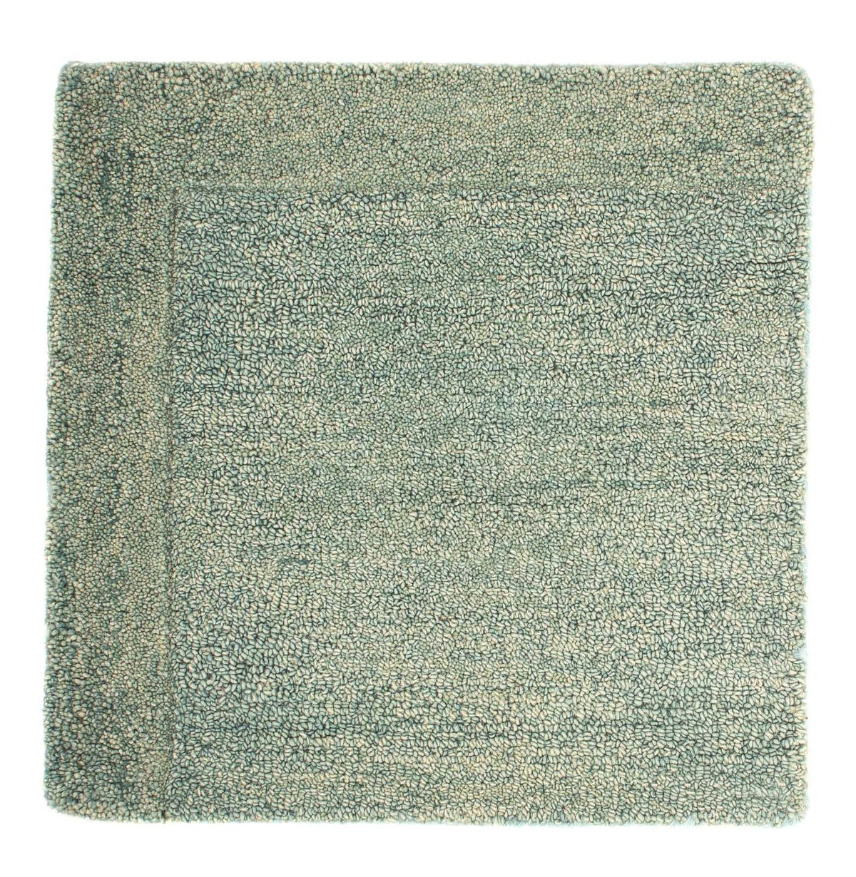 Wollteppich 47 x 47 cm Quadratischer Teppich