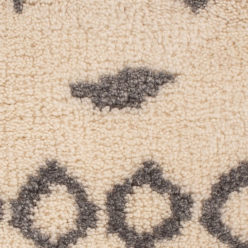 Wollteppich 93 x 60 cm Fußmatte