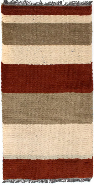 Nepal Teppich 140 x 70 cm - mehrfarbig