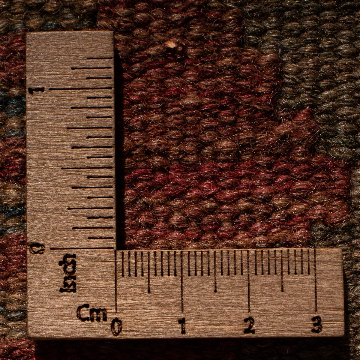 Kelim Teppich - Splash 125 x 86 cm - braun