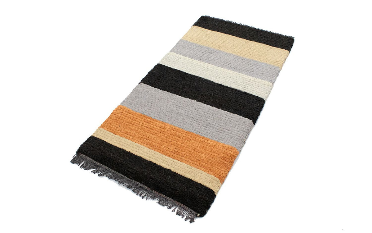 Nepal Teppich 140 x 70 cm - mehrfarbig