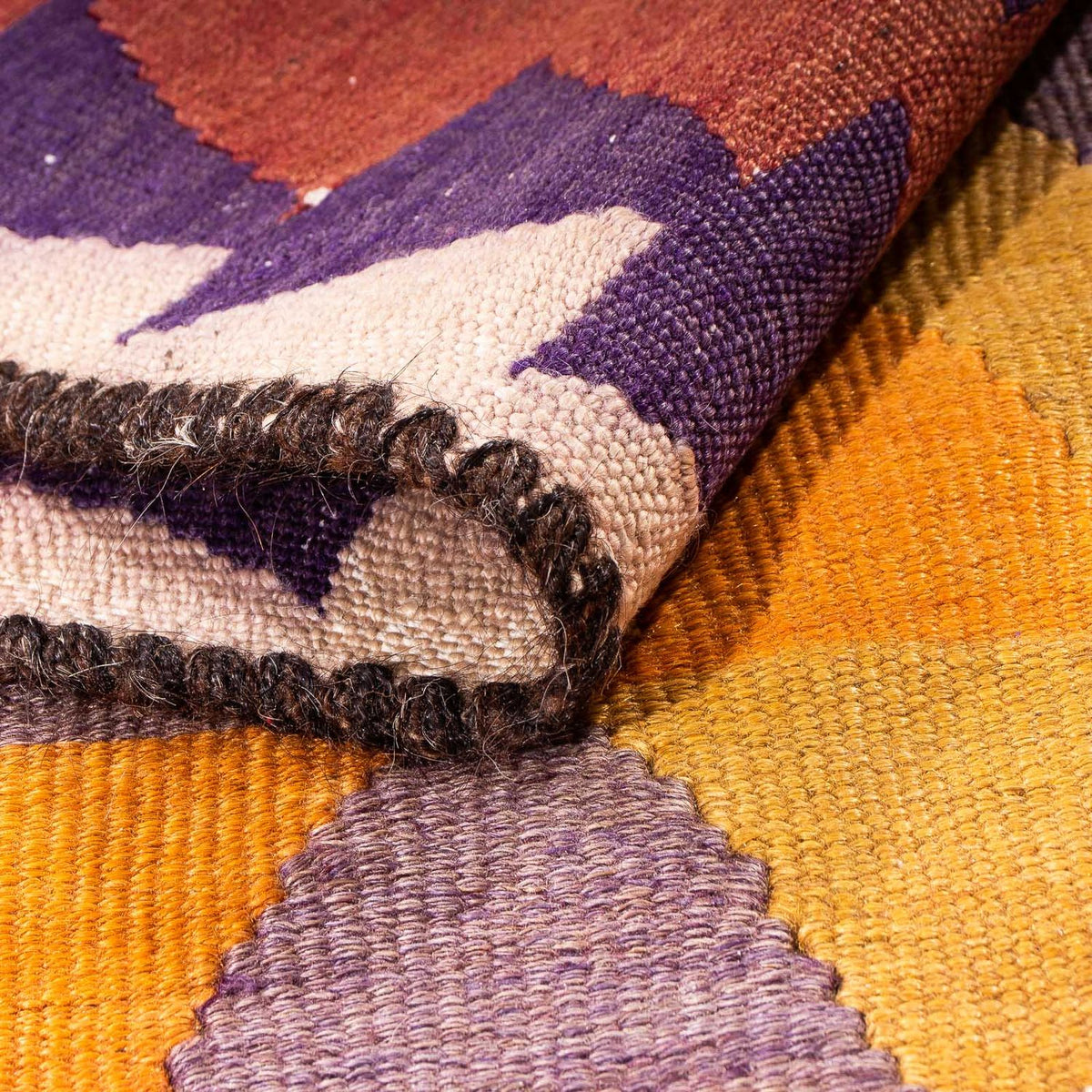 Kelim Teppich - Old 310 x 150 cm - mehrfarbig