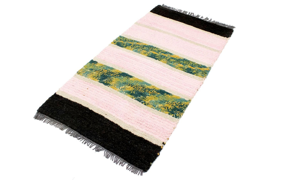 Nepal Teppich 140 x 70 cm - mehrfarbig