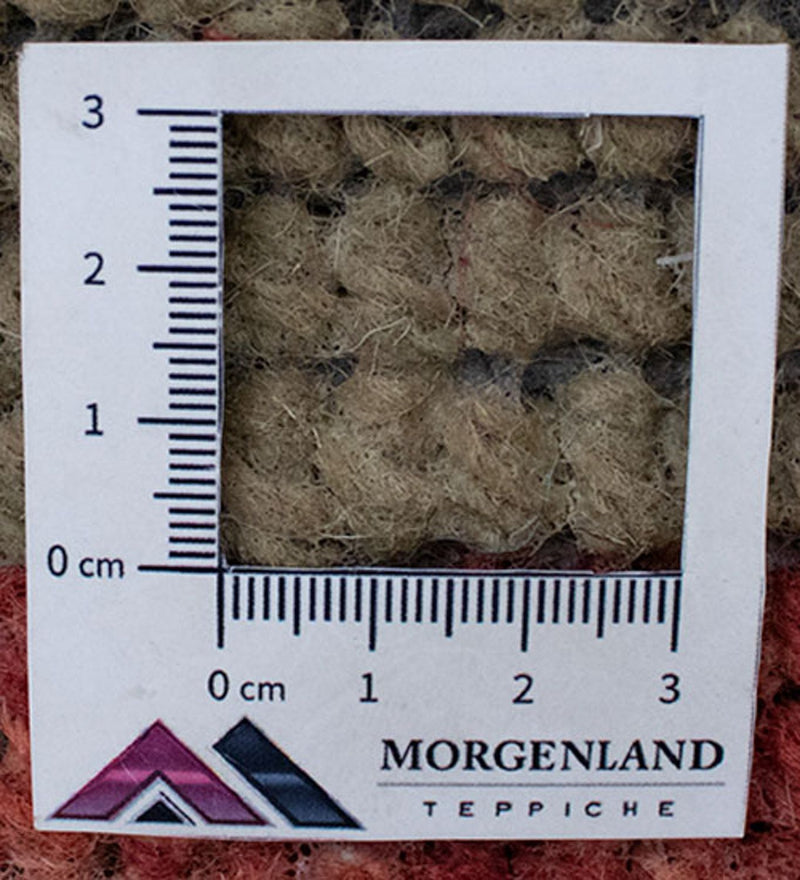 Nepal Teppich 140 x 70 cm - braun