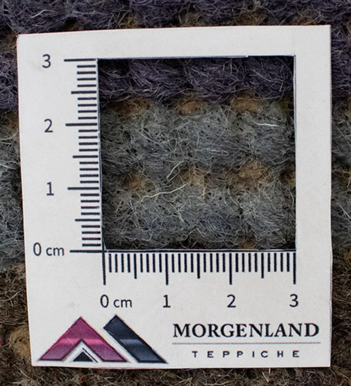 Nepal Teppich 140 x 70 cm - lila