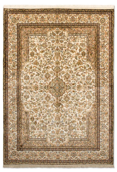 Kaschmir Seide Teppich 126x186cm - Orientteppich