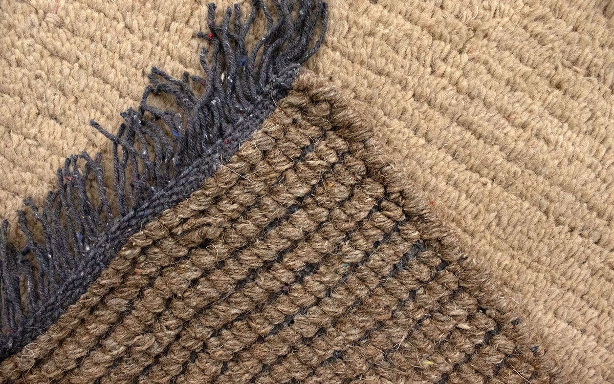 Nepal Teppich 140 x 70 cm - beige