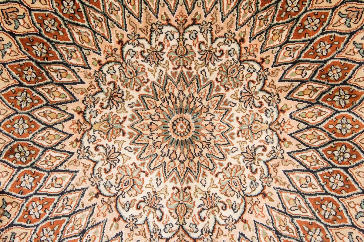 Seidenteppich - Kaschmir Seide 194 x 120 cm Teppichbrücke
