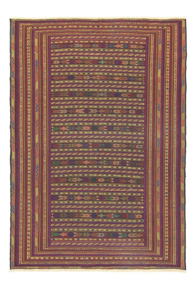 Kelim Afghan Teppich 195x278cm