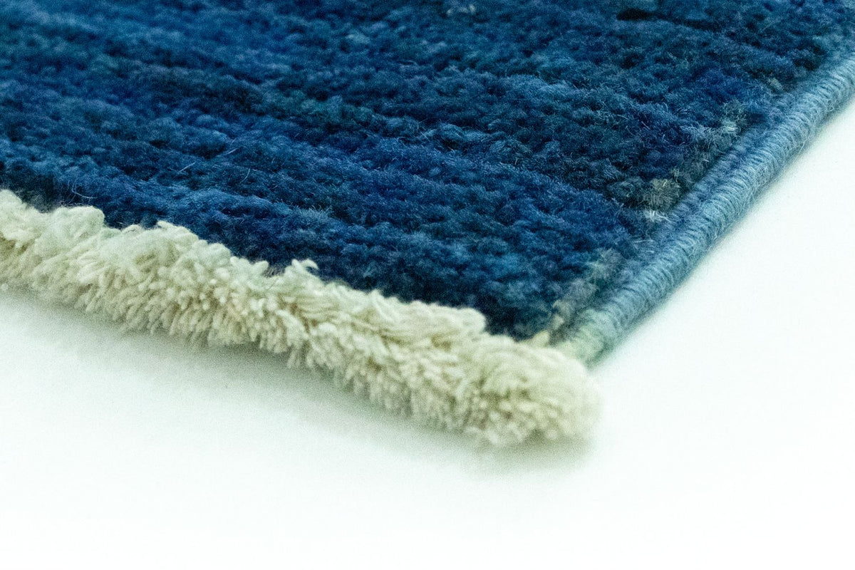 Ziegler Teppich - Modern 167 x 50 cm - blau