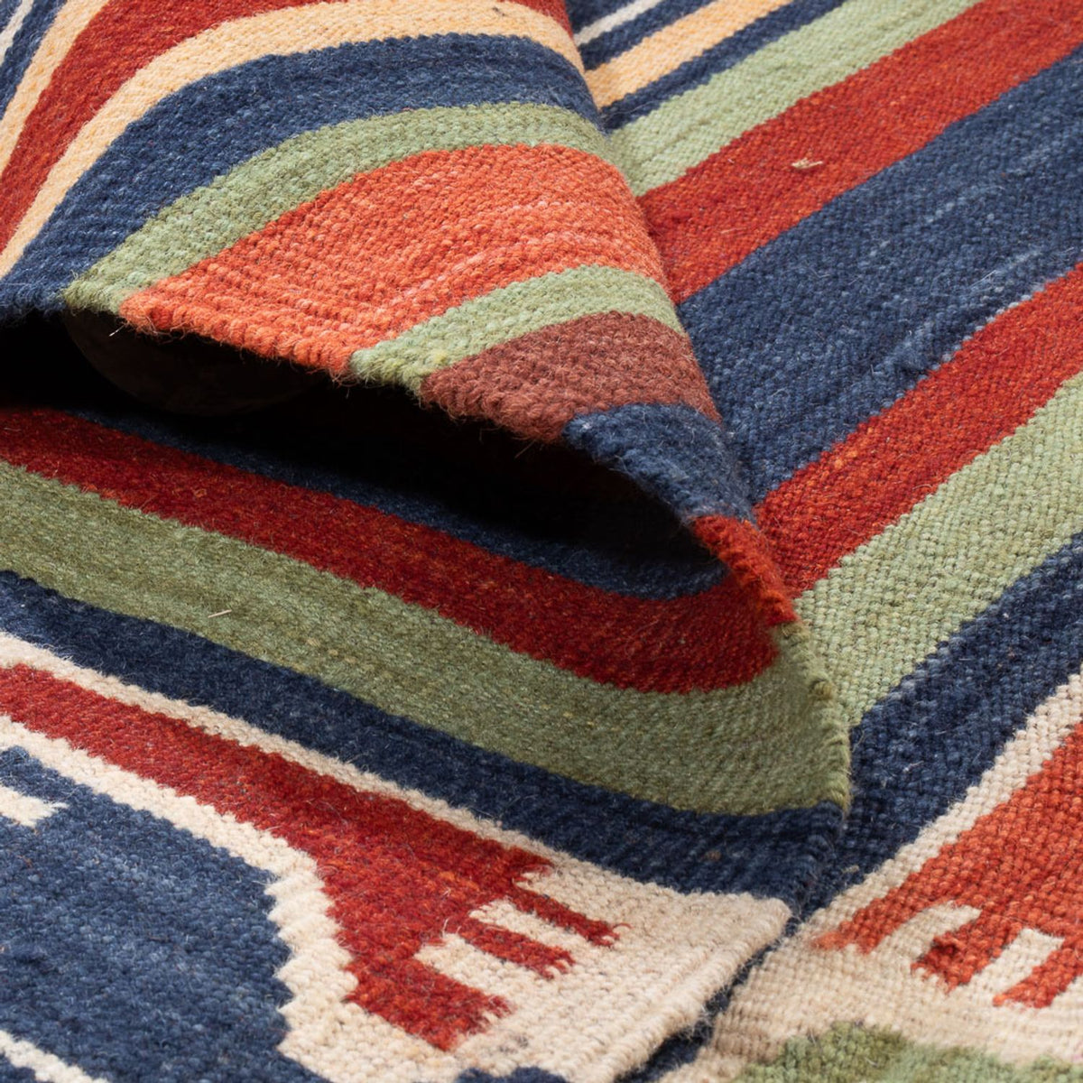 Kelim Teppich - Oriental - 202 x 154 cm - mehrfarbig