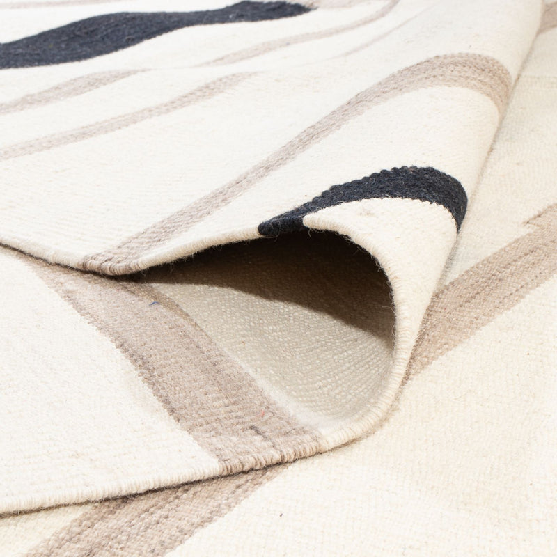 Kelim Teppich - Trendy - 340 x 240 cm - hellbeige