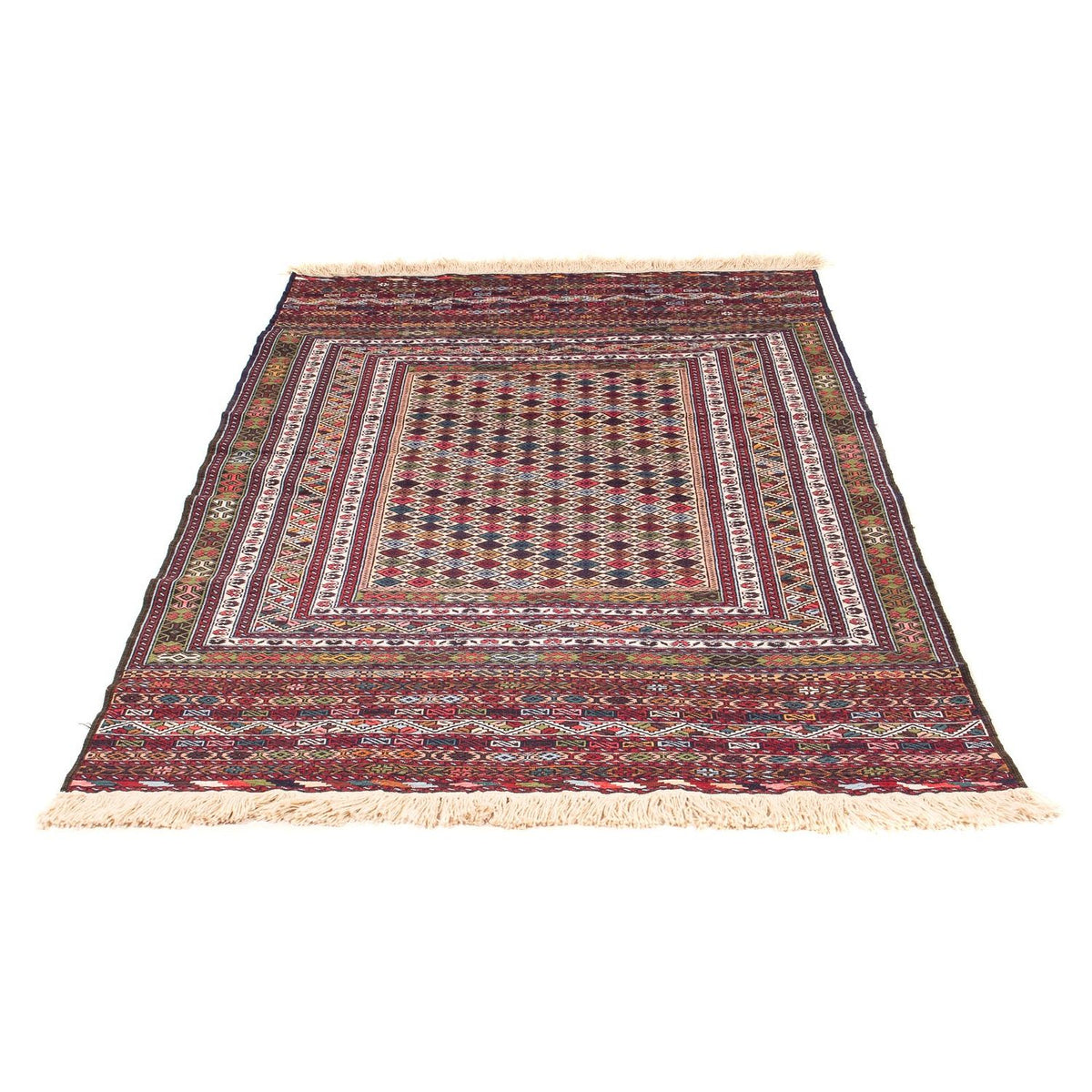 Kelim Teppich - Oriental 185 x 120 cm - mehrfarbig