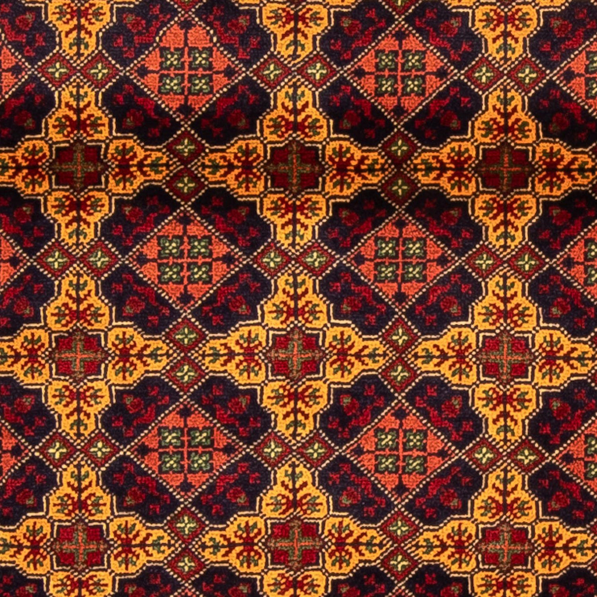 Afghan Teppich - Buchara 208 x 90 cm