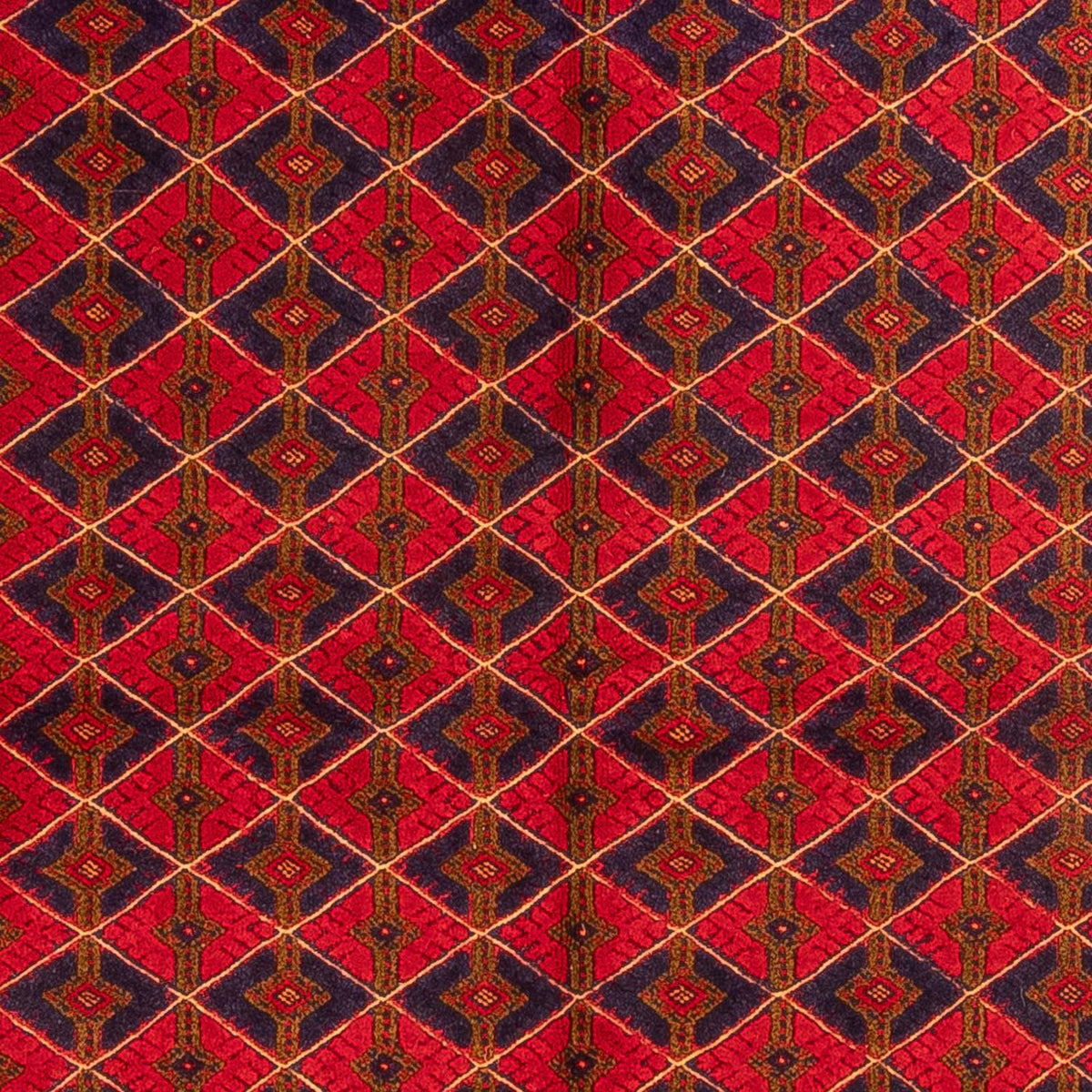 Kelim Teppich - Oriental 202 x 153 cm - dunkelrot
