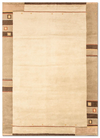 Nepal Teppich 90x160cm - Wollteppich