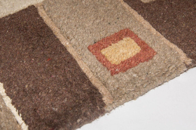 Nepal Teppich 160 x 90 cm - beige