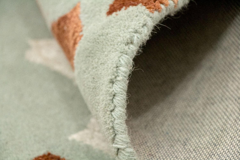 Designer Teppich 239 x 157 cm Wohnzimmer Teppich