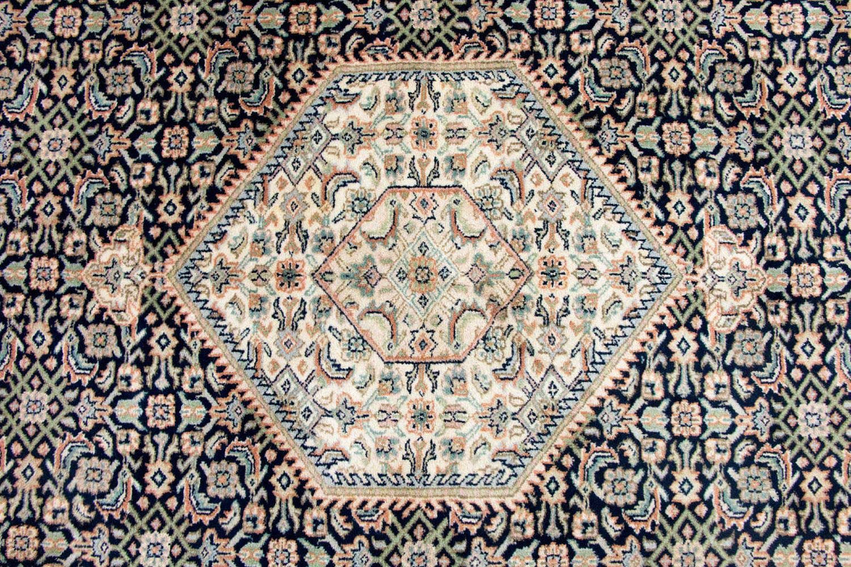 Orientteppich - Bidjar - Indus 248 x 196 cm - dunkelblau