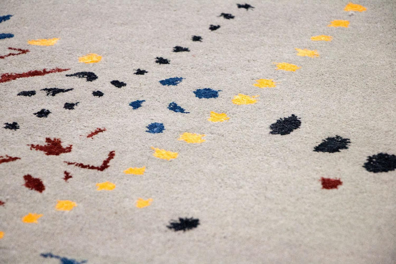 Designer Teppich 242 x 155 cm Teppich Wohnzimmer