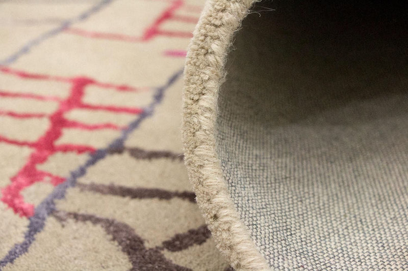 Designer Teppich 241 x 152 cm Teppich Wohnzimmer